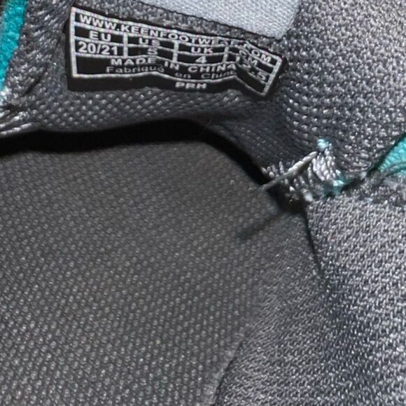 Baby Keen Hook & Loop Canvas Sneakers Size 5 - Picture 4 of 8